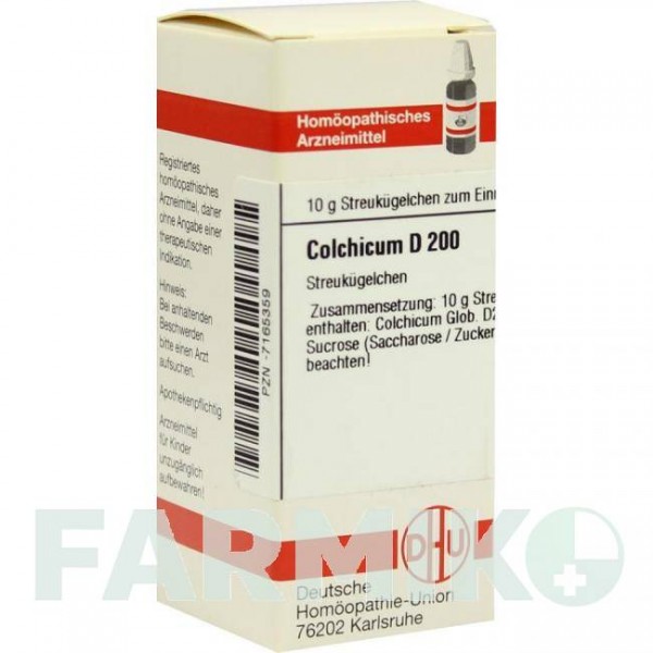 КОЛХИКУМ (COLCHICUM) D 200 глобули 10 г - Гомеопатия DHU