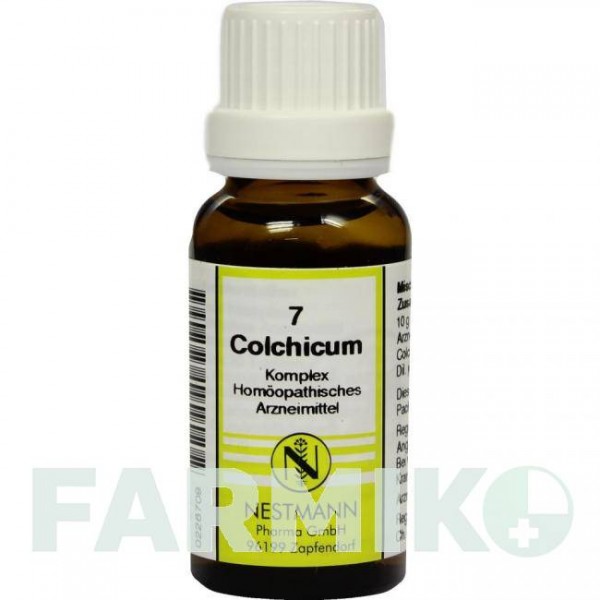 КОЛХІКУМ КОМПЛЕКС (COLCHICUM KOMPLEX) розчин 20 мл - Гомеопатія NESTMANN PHARMA