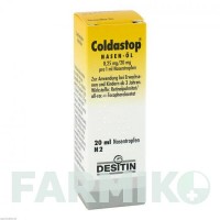 КОЛДАСТОП (COLDASTOP) масло 20 мл - Активные вещества DESITIN