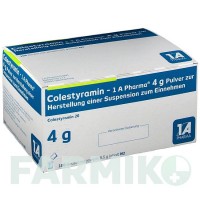 КОЛЕСТИРАМІН (COLESTYRAMIN) 4 г порошок 100 шт - Колестирамін 1 A PHARMA