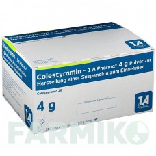КОЛЕСТИРАМИН (COLESTYRAMIN) 4 г порошок 100 шт - Колестирамин 1 A PHARMA