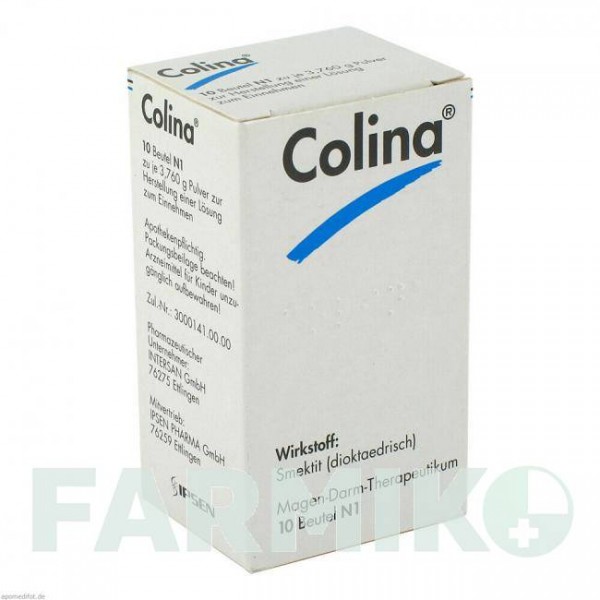 КОЛИНА (COLINA) 3 г порошок 10 шт - Диосмектит IPSEN