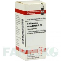 КОЛЛИНСОНИЯ КАНАДЕНСИС (COLLINSONIA CANADENSIS) C 30 глобули 10 г - Гомеопатия DHU