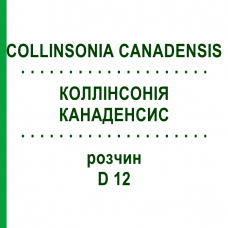 КОЛЛИНСОНИЯ КАНАДЕНСИС (COLLINSONIA CANADENSIS) D 12 раствор 20 мл - Гомеопатия DHU
