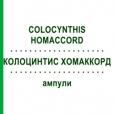 КОЛОЦИНТИС ХОМАККОРД (COLOCYNTHIS HOMACCORD) ампулы 100 шт - Гомеопатия BIOLOGISCHE HEILMITTEL HEEL