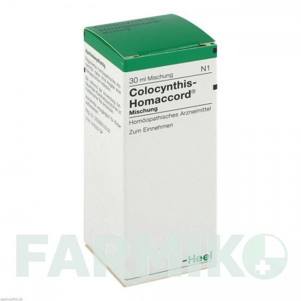 КОЛОЦИНТИС ХОМАККОРД (COLOCYNTHIS HOMACCORD) капли 30 мл - Гомеопатия BIOLOGISCHE HEILMITTEL HEEL