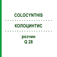 КОЛОЦИНТИС (COLOCYNTHIS) Q 28 раствор 15 мл - Гомеопатия GUDJONS