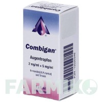 КОМБІГАН (COMBIGAN) краплі 5 мл - Тимолол, Бримонідин AXICORP PHARMA