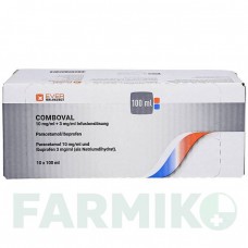 КОМБОВАЛ (COMBOVAL) 10 мг/мл + 3 мг/мл раствор 10 шт - Парацетамол, Другое EVER PHARMA