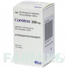 КОМТЕСС (COMTESS) 200 мг таблетки 100 шт - Энтакапон CC PHARMA