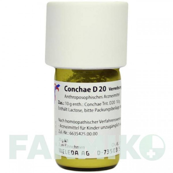 КОНХЕ (CONCHAE) D 20 тритурація 20 г - Гомеопатія WELEDA