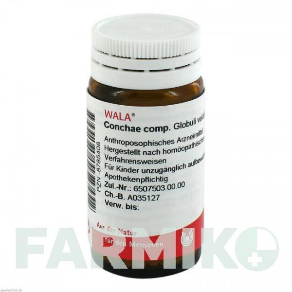 КОНХЕ (CONCHAE) глобули 20 г - Гомеопатія WALA HEILMITTEL