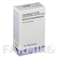 КОНДИЛОКС (CONDYLOX) розчин 3,5 мл - Подофілотоксин ACA MULLER-ADAG PHARMA