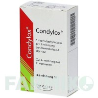 КОНДИЛОКС (CONDYLOX) розчин 3,5 мл - Подофілотоксин DR.AUGUST WOLFF