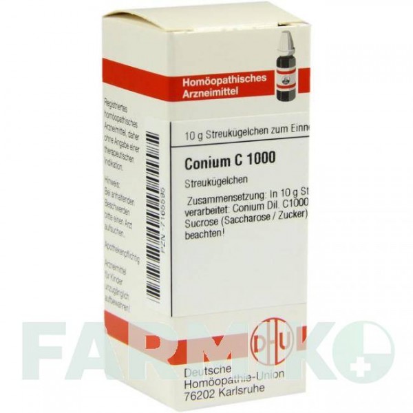 КОНИУМ (CONIUM) C 1000 глобули 10 г - Гомеопатия DHU
