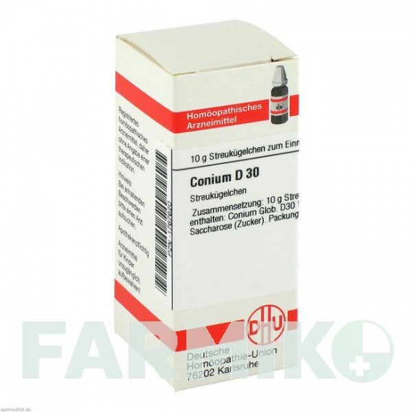КОНИУМ (CONIUM) D 30 глобули 10 г - Гомеопатия DHU