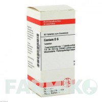 КОНІУМ (CONIUM) D 6 таблетки 80 шт - Гомеопатія DHU