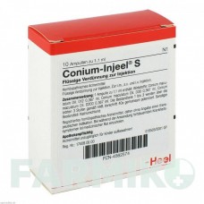 КОНИУМ ИНЬЕЛЬ (CONIUM INJEEL) ампулы 10 шт - Гомеопатия BIOLOGISCHE HEILMITTEL HEEL