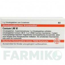 КОНИУМ (CONIUM) LM VI глобули 5 г - Гомеопатия DHU