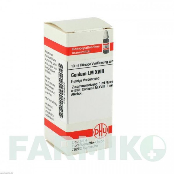 КОНИУМ (CONIUM) LM XVIII раствор 10 мл - Гомеопатия DHU