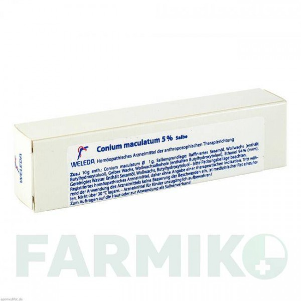 КОНІУМ МАКУЛАТУМ (CONIUM MACULATUM) 5% мазь 25 г - Гомеопатія WELEDA