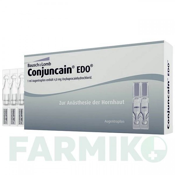 КОНЪЮНКАИН (CONJUNCAIN) капли 20x0,5 мл - Оксибупрокаин DR.GERHARD MANN