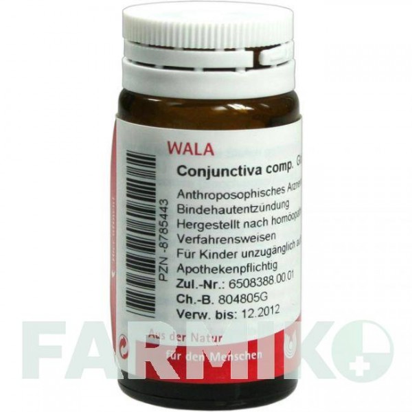КОН'ЮНКТИВА (CONJUNCTIVA) глобули 20 г - Гомеопатія WALA HEILMITTEL