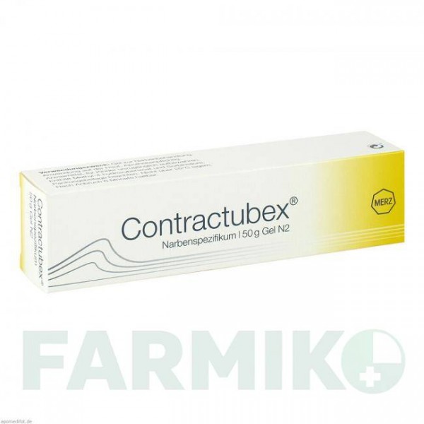 КОНТРАКТУБЕКС (CONTRACTUBEX) гель 50 г - Активные вещества MERZ