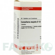 КОНВАЛЛЯРИЯ МАЙАЛИС (CONVALLARIA MAJALIS) D 12 таблетки 80 шт - Гомеопатия DHU