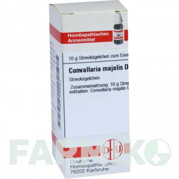 КОНВАЛЛЯРИЯ МАЙАЛИС (CONVALLARIA MAJALIS) D 2 глобули 10 г - Гомеопатия DHU