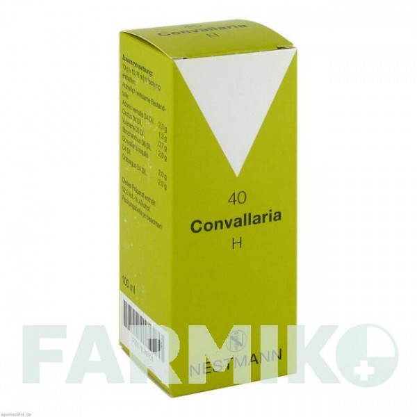 КОНВАЛЛЯРІЯ (CONVALLARIA) краплі 100 мл - Гомеопатія NESTMANN PHARMA