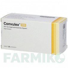 КОНВУЛЕКС (CONVULEX) 300 капсулы 100 шт - Вальпроевая кислота KOHLPHARMA