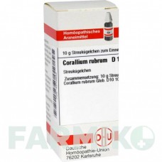 КОРАЛЛИУМ РУБРУМ (CORALLIUM RUBRUM) D 10 глобули 10 г - Гомеопатия DHU