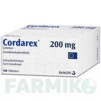 КОРДАРЕКС (CORDAREX) таблетки 100 шт - Амиодарон SANOFI