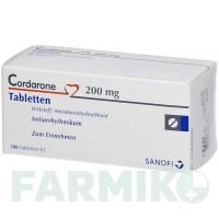 КОРДАРОН (CORDARONE) 200 мг таблетки 100 шт - Амиодарон BB FARMA