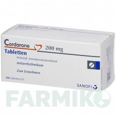 КОРДАРОН (CORDARONE) 200 мг таблетки 100 шт - Амиодарон BB FARMA