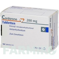 КОРДАРОН (CORDARONE) таблетки 50 шт - Амиодарон EMRA-MED