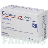 КОРДАРОН (CORDARONE) таблетки 100 шт - Амиодарон KOHLPHARMA