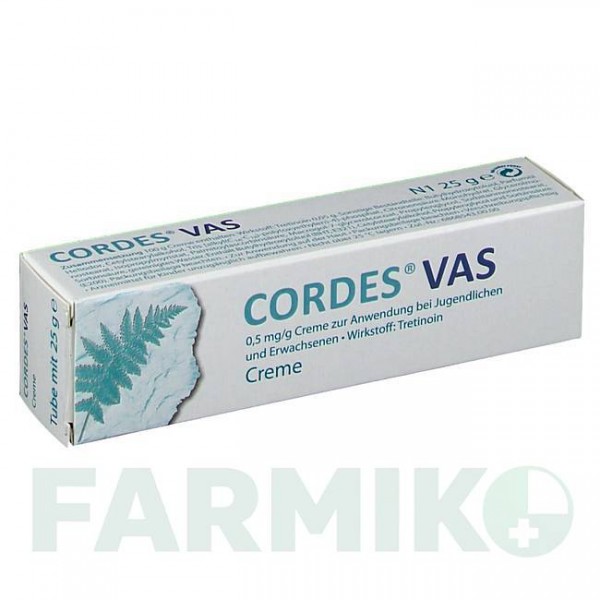 КОРДЕС (CORDES) крем 25 г - Третиноїн ICHTHYOL-GESELLSCHAFT CORDES