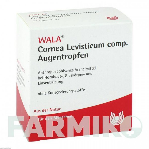 КОРНЕА (CORNEA) глазные капли 30x0,5 мл - Гомеопатия WALA HEILMITTEL