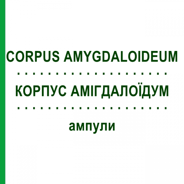КОРПУС АМІГДАЛОЇДУМ (CORPUS AMYGDALOIDEUM) ампули 10x1 мл - Гомеопатія WALA HEILMITTEL