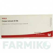 КОРПУС ЛЮТЕУМ (CORPUS LUTEUM) D 6 ампули 10x1 мл - Гомеопатія WALA HEILMITTEL