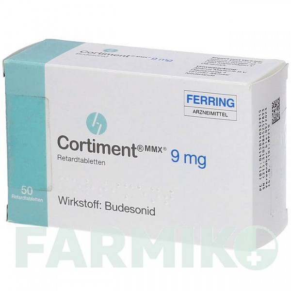 КОРТИМЕНТ (CORTIMENT) 9 мг таблетки 50 шт - Будесонид ABACUS MEDICINE