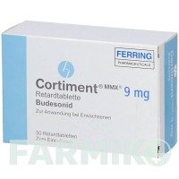 КОРТИМЕНТ (CORTIMENT) 9 мг таблетки 50 шт - Будесонід AXICORP PHARMA