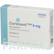 КОРТИМЕНТ (CORTIMENT) 9 мг таблетки 20 шт - Будесонид KOHLPHARMA