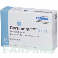 КОРТИМЕНТ (CORTIMENT) 9 мг таблетки 50 шт - Будесонид ORIFARM