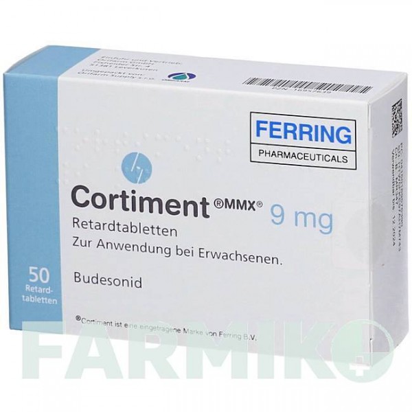 КОРТИМЕНТ (CORTIMENT) 9 мг таблетки 50 шт - Будесонид ORIFARM