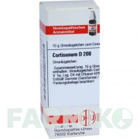 КОРТИЗОНУМ (CORTISONUM) D 200 глобули 10 г - Гомеопатия DHU
