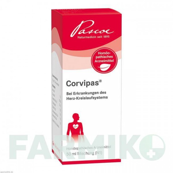 КОРВИПАС (CORVIPAS) капли 50 мл - Гомеопатия PASCOE