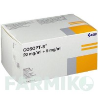 КОСОПТ (COSOPT) 20 мг/мл + 5 мг/мл пипетки 120x0,2 мл - Тимолол, Дорзоламид SANTEN
